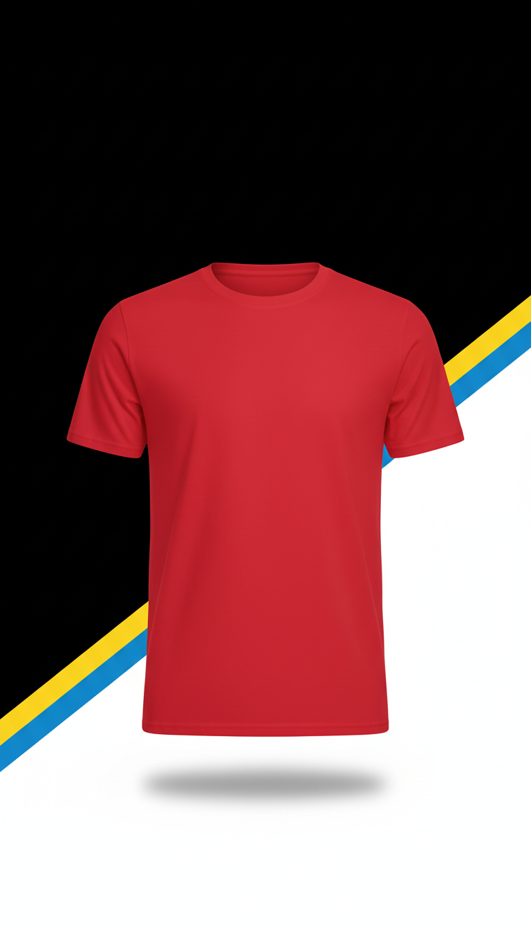 Electric Red Statement Tee